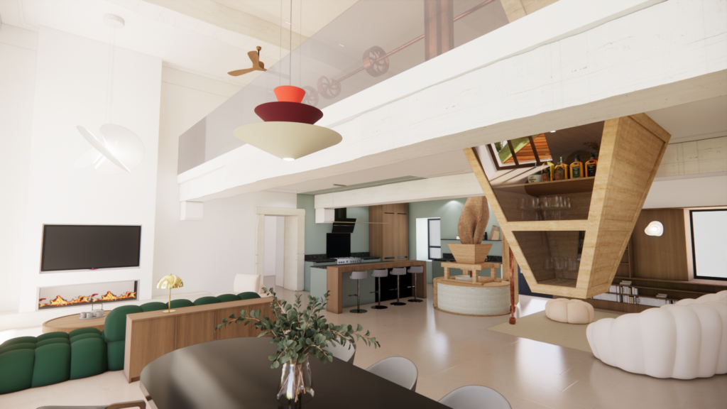 Architecture intérieur, espace atypique et fonctionnalité