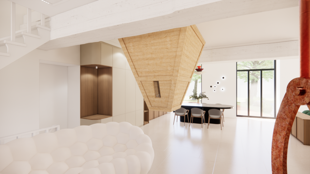 Architecture intérieure, mobilier sur mesure