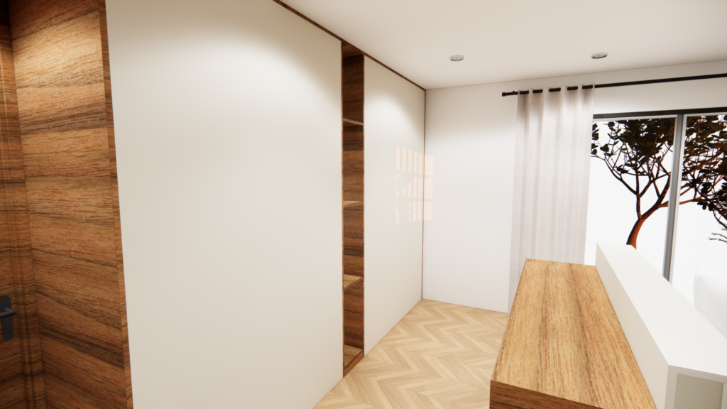 Aménagement dressing parental sur mesure Bellefond