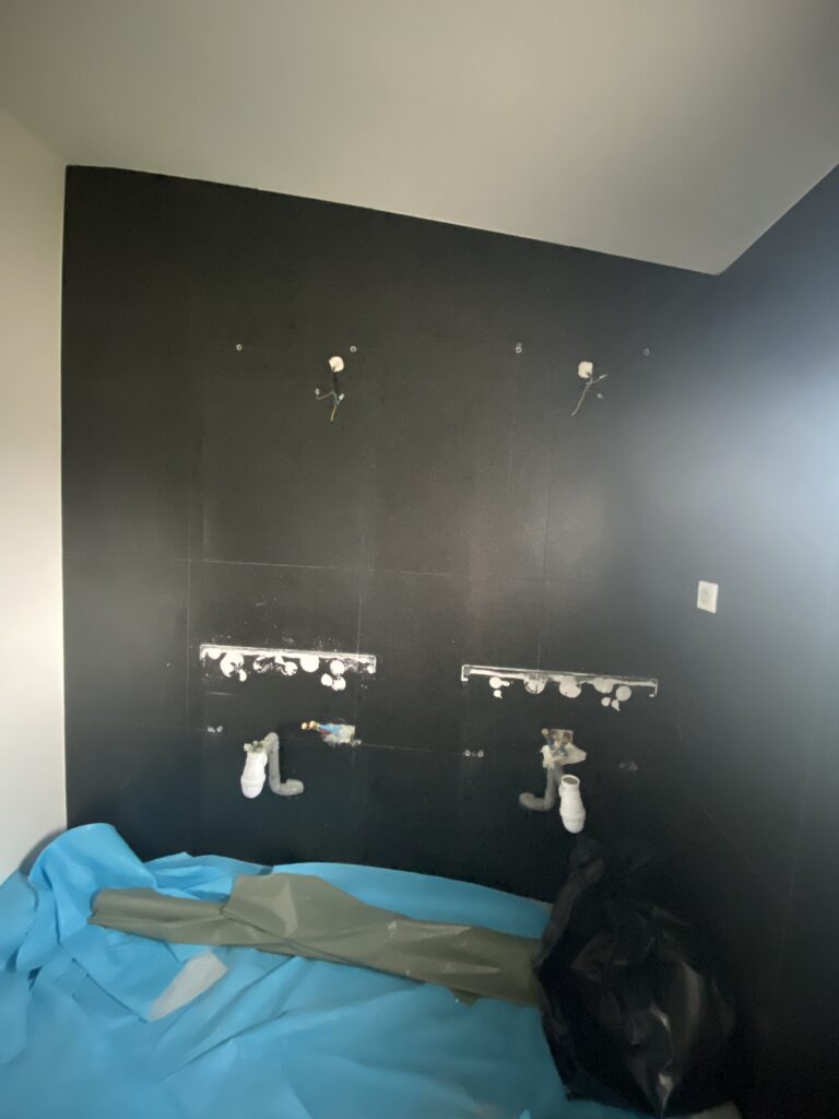 Travaux salle de bain