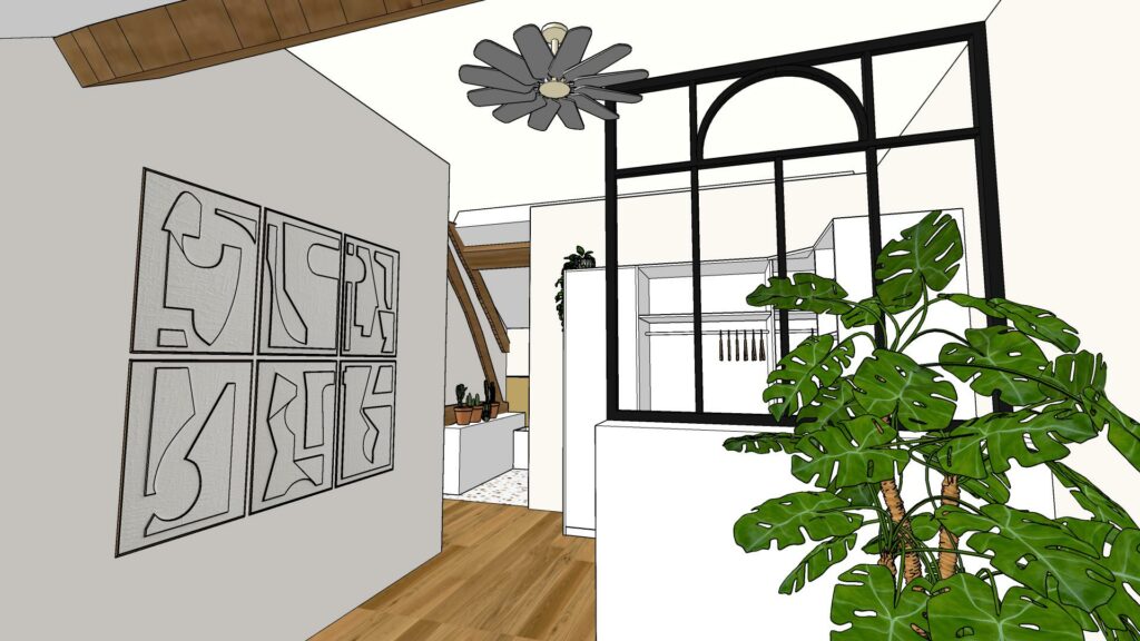 Aménagement Chambre verrière